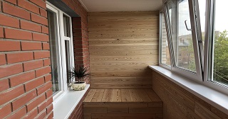 Отделка, остекление, утепление балконов в щербинке от 204 руб. м/2.