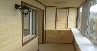 Отделка балкона под ключ Щербинка, цена от 5703 руб.
