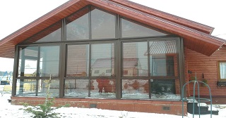 Остекление веранды Щербинка, цена от 9674 руб.