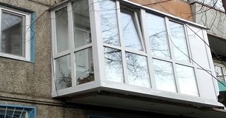 Остекление с выносом под ключ Щербинка, цена от 2546 руб.